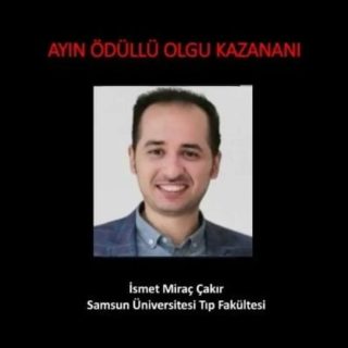 📣📣📣Ayın ödüllü olgu kazananını kutluyoruz.