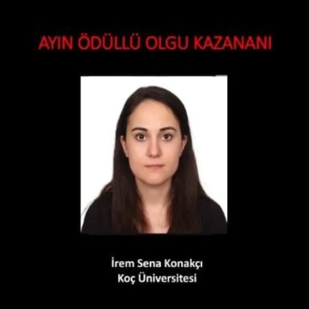 📣📣📣Ayın ödüllü olgu kazananını kutluyoruz.